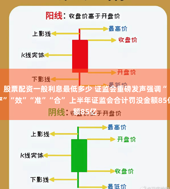 股票配资一般利息最低多少 证监会重磅发声强调“严”“效”“准”“合” 上半年证监会合计罚没金额85亿